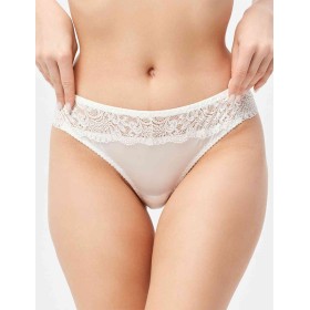 Трусы бразилиана Nikol Djumon 132 20 молоко, Цвет: молоко, Размеры: XL