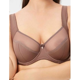 Бюстгальтер полумягкий с подкроем Novella 152 перец, Цвет: перец, Размеры: 75H