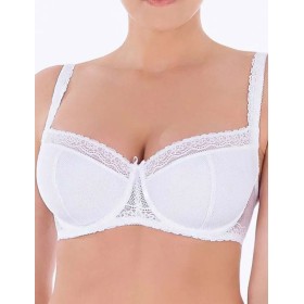 Бюстгальтер балконет Sermija 123-09-L белый, Цвет: белый, Размеры: 90D
