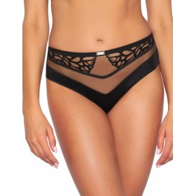 Трусы бразилиана Ava MONARCH 2057 brazilian Black, Цвет: черный, Размеры: 2XL