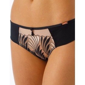 Трусы брифы Coquette Revue SAUVAGE 61128-18, Цвет: черный, Размеры: M