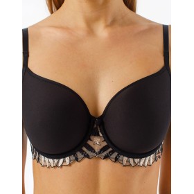 Бюстгальтер спейсер Coquette Revue SAUVAGE 84128-18, Цвет: черный, Размеры: 75D