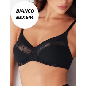 Бюстгальтер без косточек Cotonella ADB19 SILHOUETTE bianco, Цвет: bianco (белый), Размеры: 75C