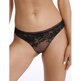 Низкие трусики слипы Esotiq INTONATION 40880 черный+бежевый, Цвет: черный+бежевый, Размеры: S
