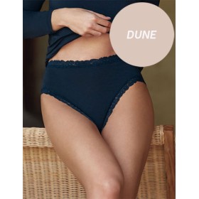 Набор трусов (2шт) Janira PACK-2 FRESH COTTON LACE 1030808 MID SLIP dune, Цвет: dune (песочный), Размеры: 2XL