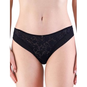 Трусы бразилиана Leilieve HAUTE COUTURE 7763 nero, Цвет: nero (черный), Размеры: L