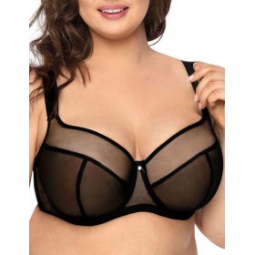 Бюстгальтер для больших объемов MAT AGGIE Czarny M-0193-2, Цвет: черный, Размеры: 110B