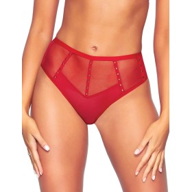 Трусы слипы Novika POIS POIS ROUGE figi, Цвет: красный, Размеры: M