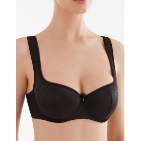 Бюстгальтер балконет Senselle TROPICAL SUNSET 1040101 черный, Цвет: черный, Размеры: 85E