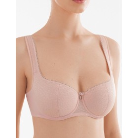 Бюстгальтер балконет Senselle TROPICAL SUNSET 1040101 лососевый, Цвет: лососевый, Размеры: 80D