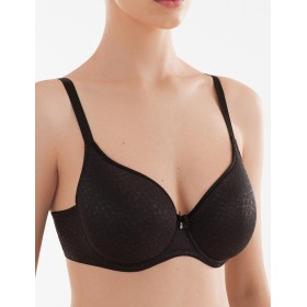 Бюстгальтер спейсер Senselle TROPICAL SUNSET 1070100 черный, Цвет: черный, Размеры: 90C