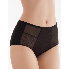 Высокие трусы слипы Senselle TROPICAL SUNSET 2030065 черный, Цвет: черный, Размеры: L