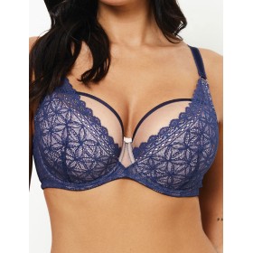 Полумягкий бюстгальтер Subtille RIMINI semi-soft, Цвет: синий, Размеры: 90H