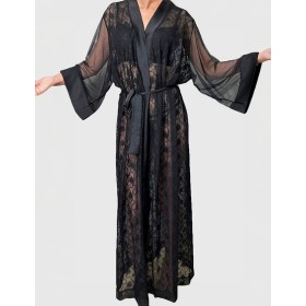 Пеньюар женский Subtille SECRET LOVE, Цвет: черный, Размеры: L/XL