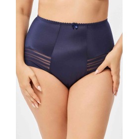 Трусы женские высокие Elli 711 темно-синий, Цвет: темно-синий, Размеры: L