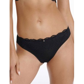 Кружевные трусики бразилиана Esotiq SONG 41110 черный, Цвет: черный, Размеры: S