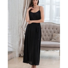 Длинное платье-сорочка Mia-Amore ROXY 7378 черный, Цвет: черный, Размеры: XL