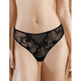 Трусики бразилиана Mioocchi EVELIN 8221 nero, Цвет: nero (черный), Размеры: S