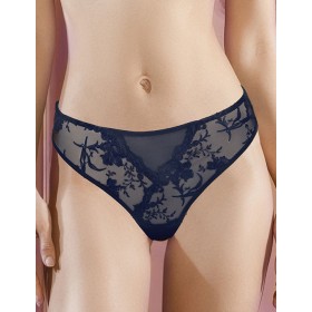 Трусики бразилиана Mioocchi EVELIN 8221 blu, Цвет: blu (синий), Размеры: XL