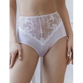 Трусы высокие женские Mioocchi EVELIN 8223 bianco, Цвет: bianco (белый), Размеры: S