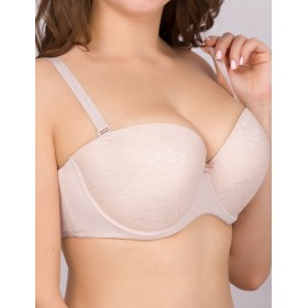 Бюстгальтер балконет VOVA APHELIA V68522 серебристый пион, Цвет: серебристый пион, Размеры: 90E