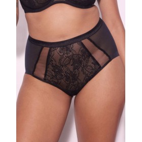 Трусы высокие женские Alles CHIARA classic черный, Цвет: черный, Размеры: M