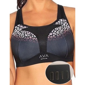 Бюстгальтер спортивный Ava CARRI M застежка Click, Цвет: застежка click, Размеры: 105B