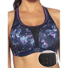 Бюстгальтер спортивный Ava DINA U застежка Click, Цвет: застежка click, Размеры: 85C