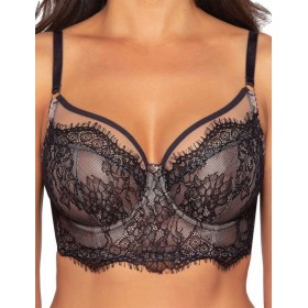 Бюстье с мягкими чашками Ava JARDIN 2008 M LONG cold espresso, Цвет: шоколад, Размеры: 90B