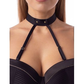 Чокер Coquette Revue ELIXIR 31112-06, Цвет: черный, Размеры: UN