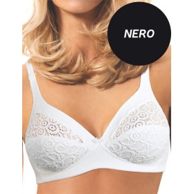 Мягкий бюстгальтер без косточек Sollievo PIUMA nero, Цвет: nero (черный), Размеры: 75B