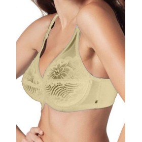 Бюстгальтер с мягкой кружевной чашкой Sollievo S4 nudo, Цвет: nudo (телесный), Размеры: 75D