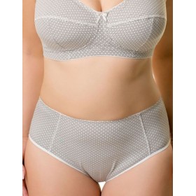 Трусики из хлопка Valmira 2929/G молочная графика, Цвет: молочная графика, Размеры: 5XL