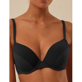Бюстгальтер на тонком поролоне Ysabel Mora 10113 BASIC черный, Цвет: черный, Размеры: 85B