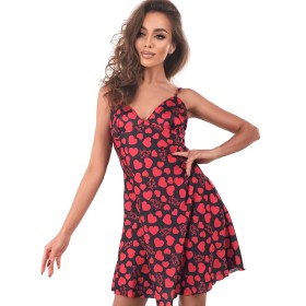 Сорочка на тонких бретелях Anais MORGAN CHEMISE, Цвет: черный, Размеры: L/XL