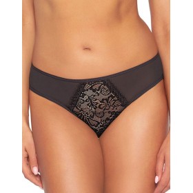 Трусы бразилиана Ava CRYSTAL 1396 brazyliany cold espresso, Цвет: шоколад, Размеры: S