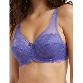 Бюстгальтер мягкий Dim GENEROUS ESSENTIEL 08H4 фиолетовый/бабочка, Цвет: фиолетовый/бабочка, Размеры: 70C