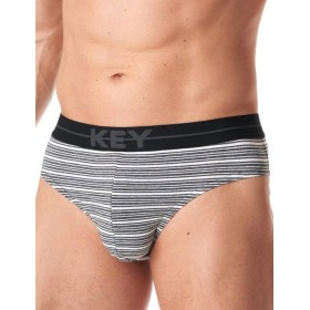 Набор трусов слипов Key MPP 356 (2 шт) серый+красный, Цвет: серый+красный, Размеры: M