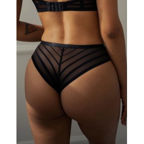 Трусики бразилиана Kris Line CASUAL stringshorts, Цвет: черный, Размеры: L