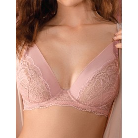 Мягкий бюстгальтер с поддержкой Mioocchi MALENA 8117 rosa, Цвет: rosa (розовый), Размеры: 90B