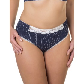 Трусы слипы хлопковые Valmira 2955/C синий в крапинку, Цвет: синий в крапинку, Размеры: M