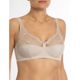 Хлопковый бюстгальтер без косточек Valmira 1201/C золотистый пион, Цвет: золотистый пион, Размеры: 90B