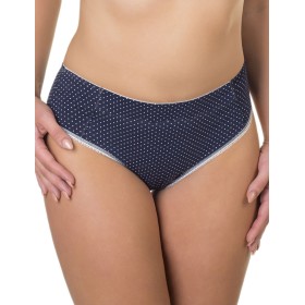 Трусики из хлопка Valmira 2929/C синий в крапинку, Цвет: синий в крапинку, Размеры: L
