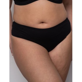 Трусики из хлопка Valmira 2929/C тисненый черный, Цвет: тисненый черный, Размеры: M