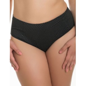 Трусики из хлопка Valmira 2929/C черный в крапинку, Цвет: черный в крапинку, Размеры: M