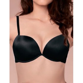 Бюстгальтер супер пуш-ап Infiore MICRO 2600 nero, Цвет: nero (черный), Размеры: 70B