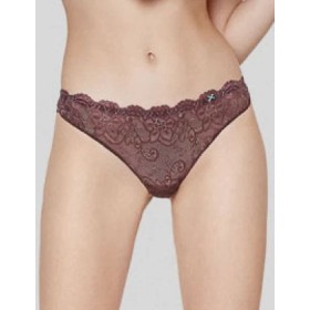 Кружевные слипы Infiore TWIST 888 bordeaux, Цвет: bordeaux (бордовый), Размеры: S