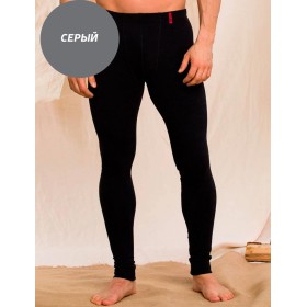 Кальсоны мужские Key MXL 155 TERMO, Цвет: серый, Размеры: M