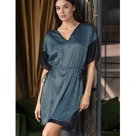 Туника женская домашняя Mia-Amore GENUA 7407, Цвет: голубой, Размеры: L/XL