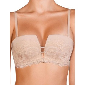 Бюстгальтер балконет планж с пуш-ап Mioocchi VIVIAN 7583 natural, Цвет: natural (телесный), Размеры: 70B